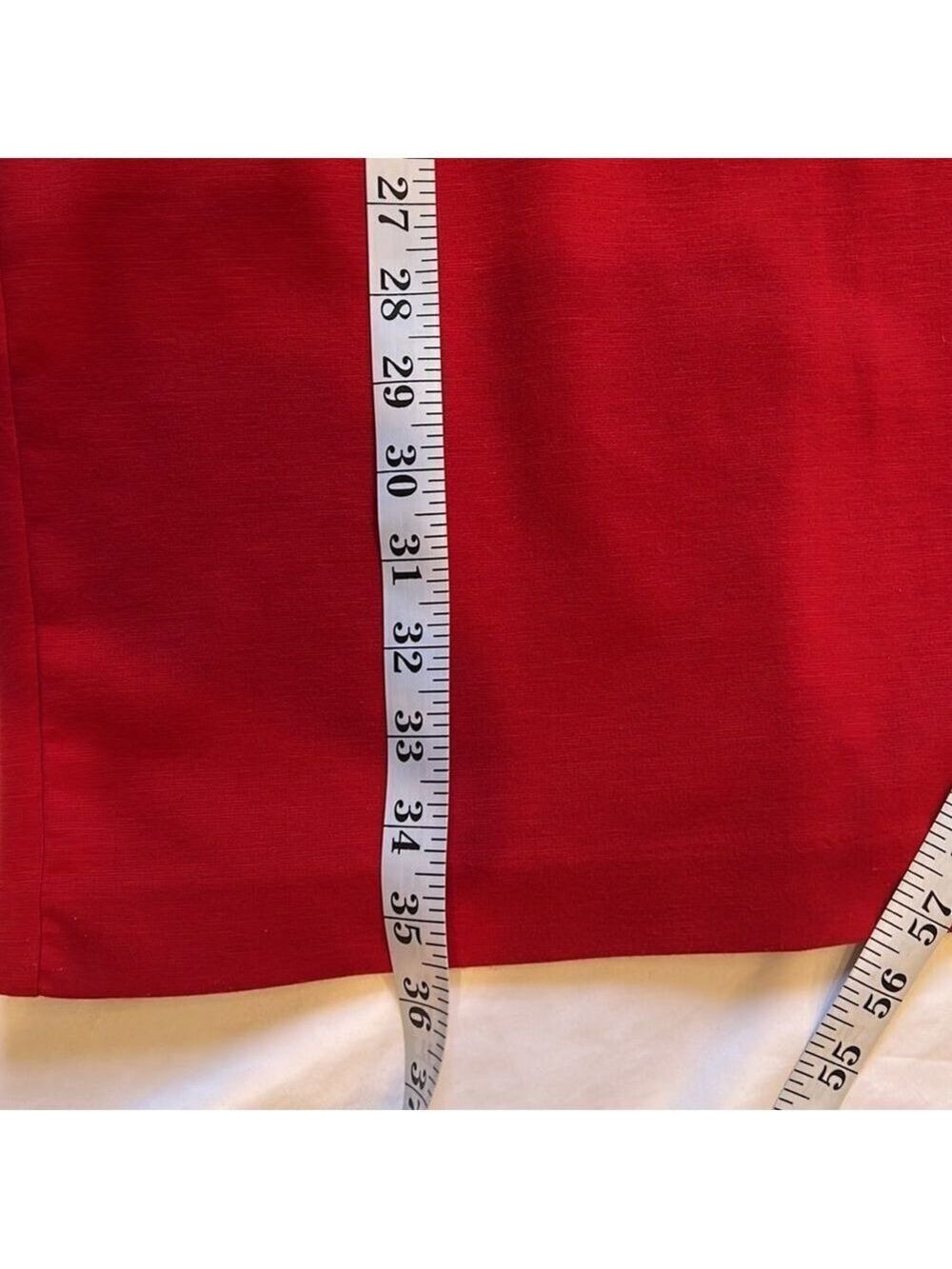 ALFRED SUNG Red Sheath Dress Size Small - Picture 8 of 10